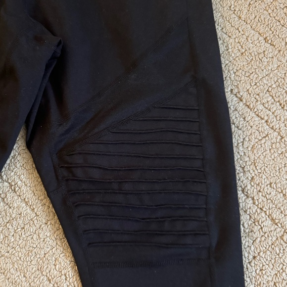 Zella Leggings, Motorcycle Style, Sheer, Large - Picture 4 of 5